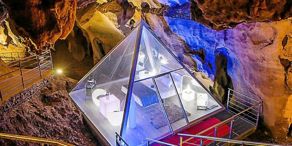 dormir dans une grotte